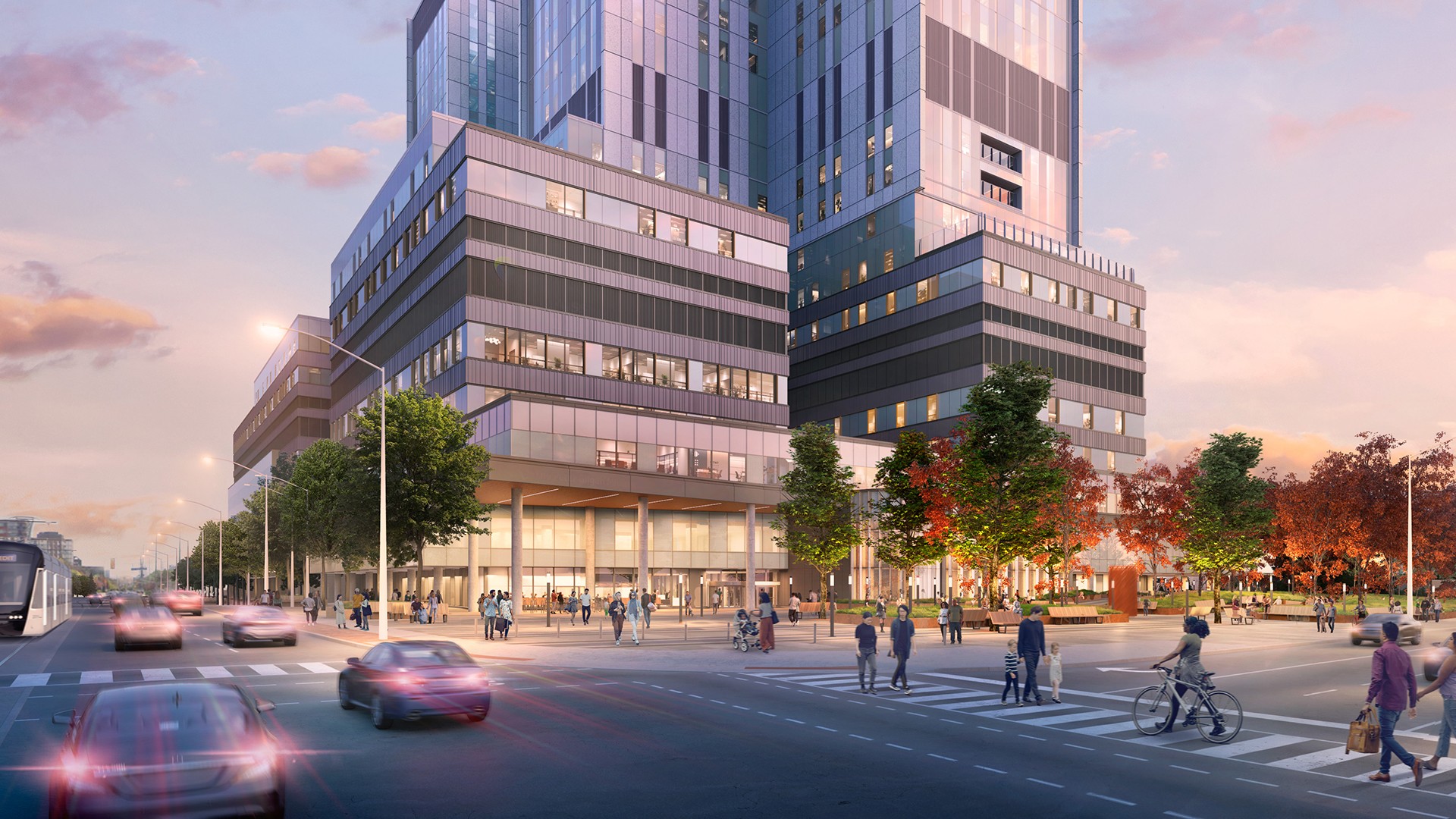 A major step forward in launching construction of the new Mississauga Hospital