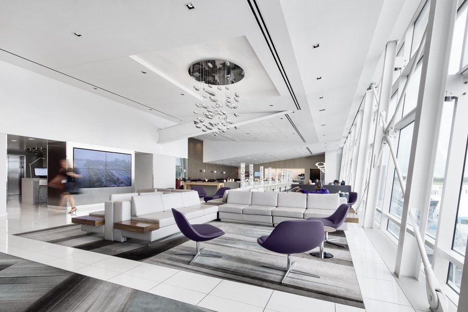 VIP lounge at the Montreal-Trudeau International Airport - Jodoin